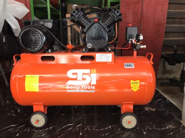 100 liters 3hp Sony Tools industrial air compressor: 900,000