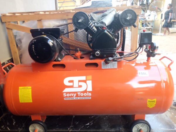 150, liters 3hp Sony Tools industrial air compressor: 1200,000